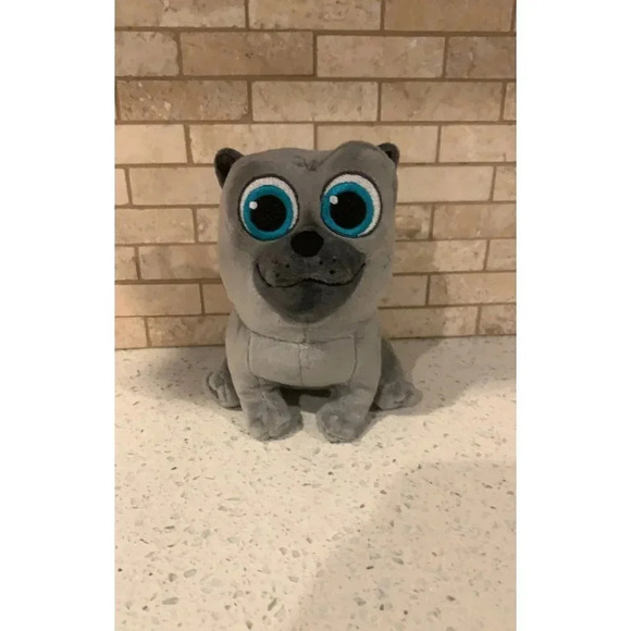 Disney Jr Puppy‎ Dog Pals Bingo the Pug Plush Stuffed Animal b27 - Picture 1 of 5